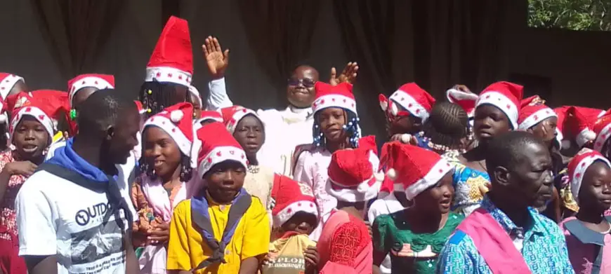 Tchad : La paroisse Saint Isidore Bankadja de Walia Goré célèbre la fête de Noël avec les enfants