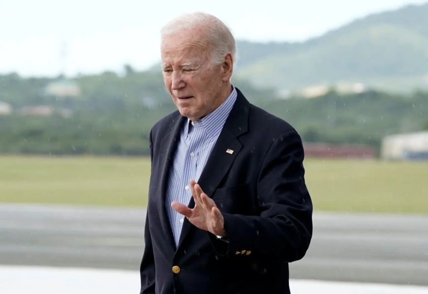 Les vacances du président à Sainte-Croix surviennent après que lui et sa famille ont passé Noël à Camp David. Photo : Reuters