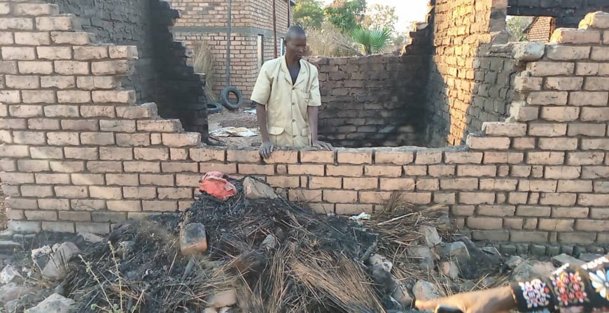 Tchad : un incendie d'origine ménagère plonge toute une famille dans la désolation à Donara