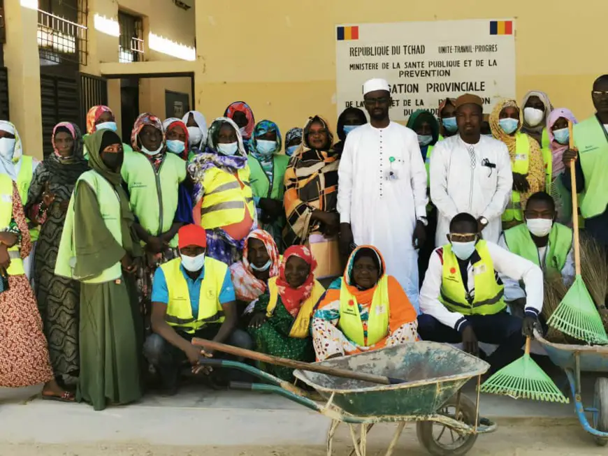 Tchad : les relais communautaires du Ouaddaï font une action de citoyenneté au CHU d'Abéché