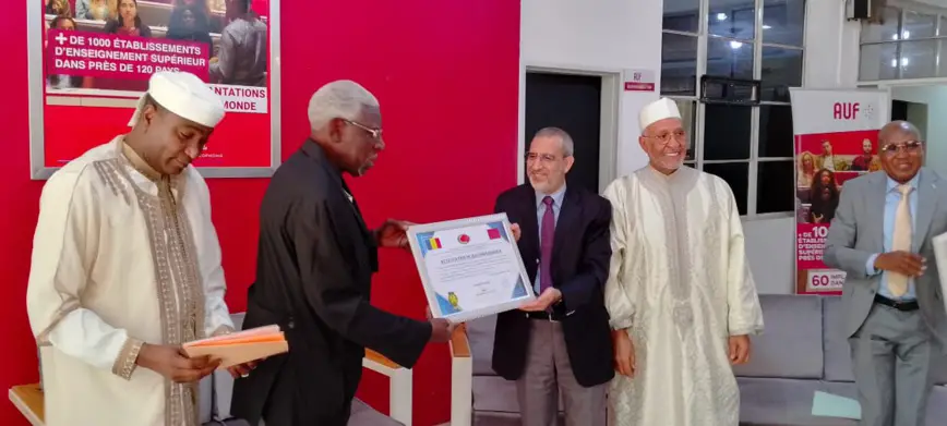 Tchad : l'ex ambassadeur Mahamat Abdel-Rassoul et Tikour Mokhtar Mehedi honorés par l'ALTAM