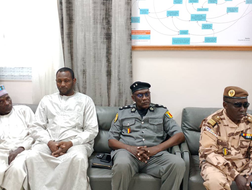 Tchad : le gouverneur du Kanem mobilise les forces de sécurité contre le vol de bétail Tchad : le gouverneur du Kanem mobilise les forces de sécurité contre le vol de bétail