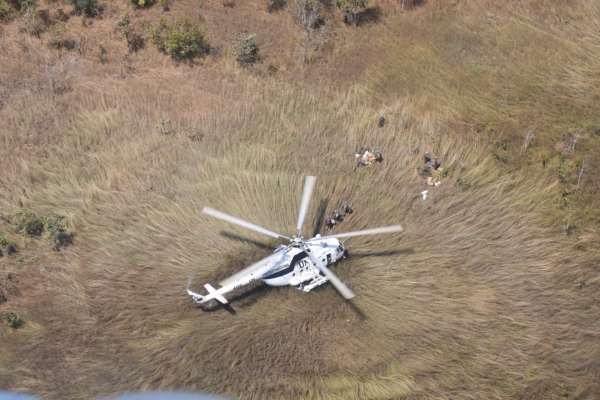 Centrafrique : décès d'un casque bleu suite à la détonation d’un engin explosif Centrafrique : décès d'un casque bleu suite à la détonation d’un engin explosif