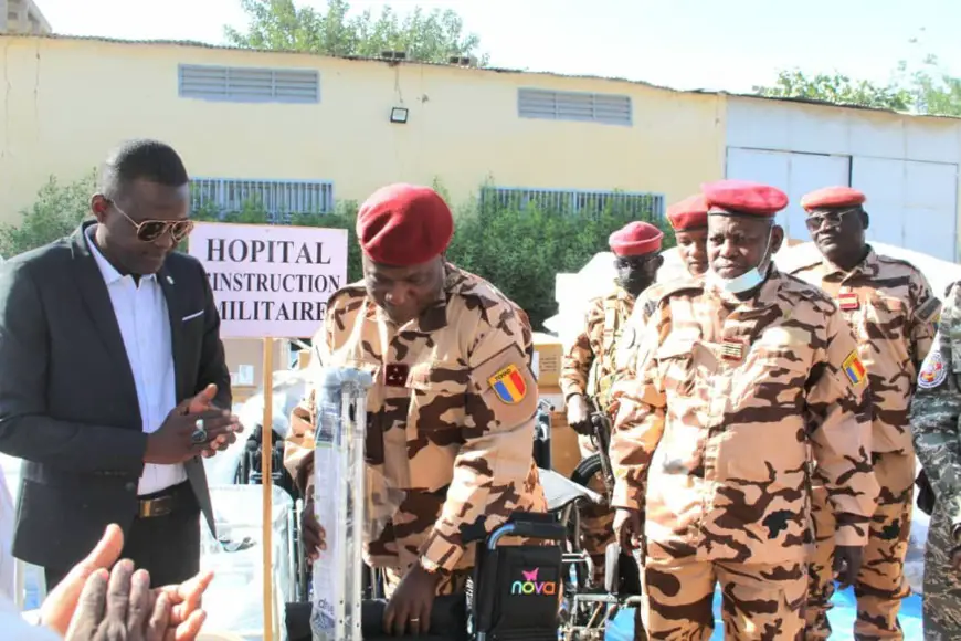Tchad : Remise des équipements et consommables médicaux au profit des hôpitaux nationaux et provinciaux dont celui de l’armée nationale tchadienne