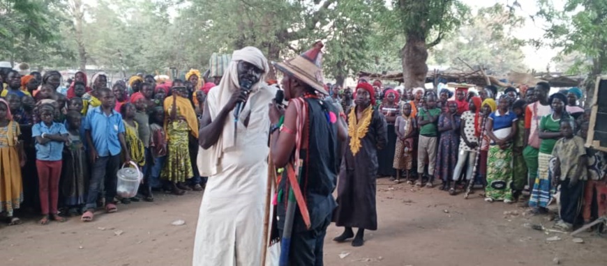 Tchad : Sensibilisation à la Violence faite aux Femmes et aux Enfants à Kelo à travers le Théâtre