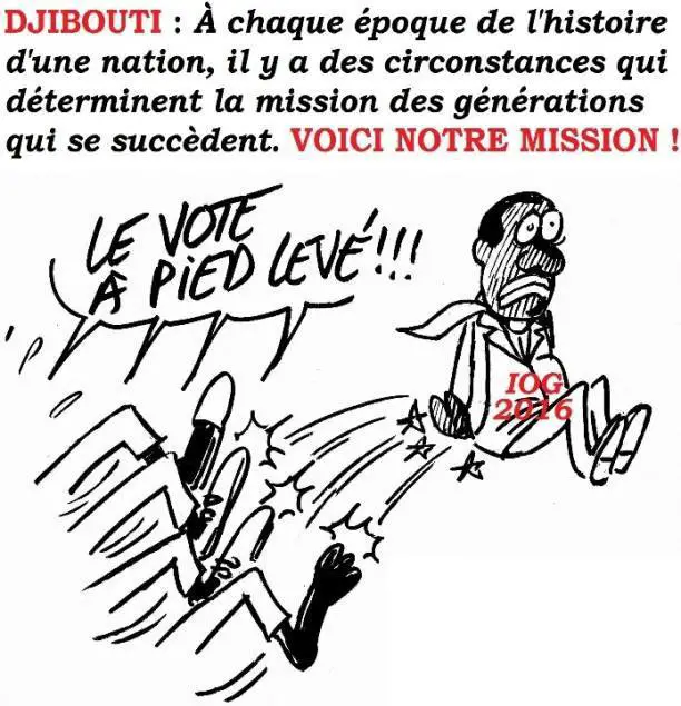 DJIBOUTI : le départ du régime est imminent !