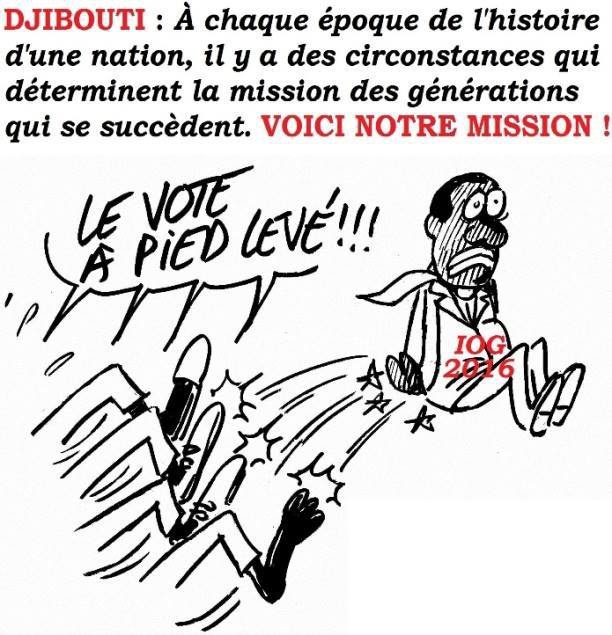DJIBOUTI : le départ du régime est imminent ! DJIBOUTI : le départ du régime est imminent !