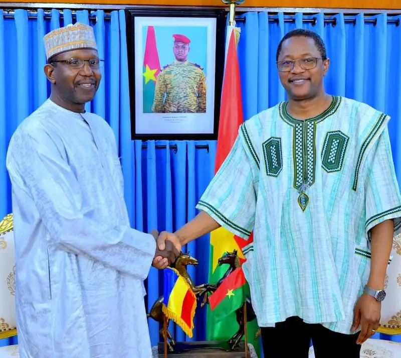 Le Tchad et le Burkina Faso visent une "coopération soudée"