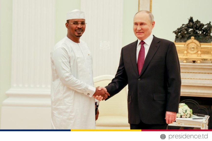 Tchad : le président Mahamat Idriss Deby Itno de retour de la visite officielle en Russie Tchad : le président Mahamat Idriss Deby Itno de retour de la visite officielle en Russie