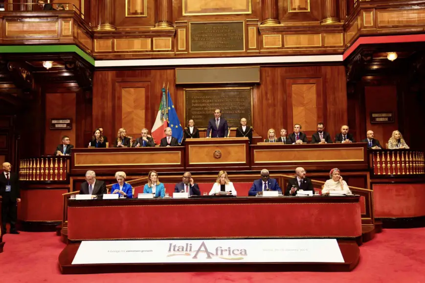 Ouverture ce lundi du Sommet Italie-Afrique