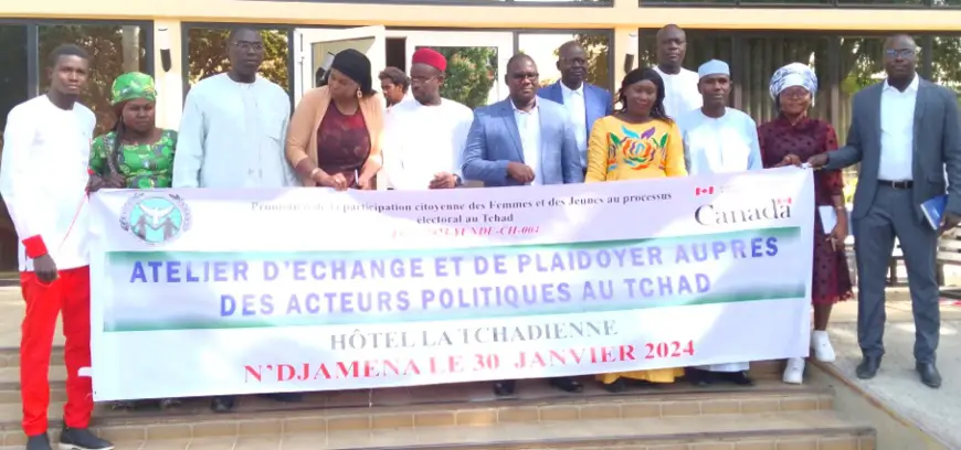 Tchad : DHSF encourage la participation citoyenne des femmes et des jeunes au processus électoral