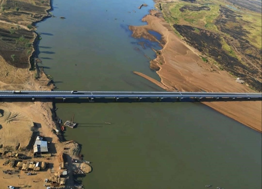 Pont sur le Logone : Les travaux de construction du pont sont achevés