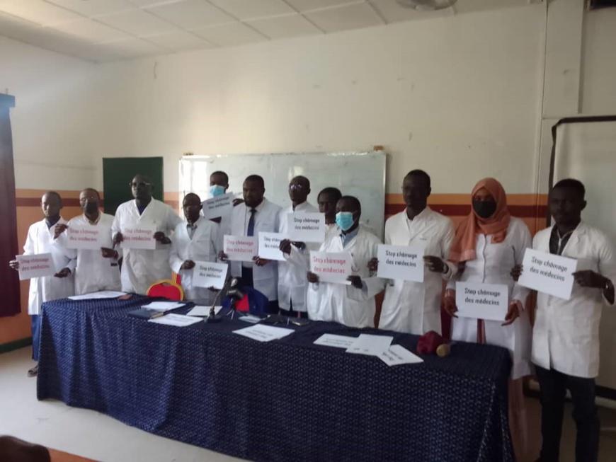 La 24ème promotion de médecins formés au Tchad plaide pour leur intégration dans la fonction publique La 24ème promotion de médecins formés au Tchad plaide pour leur intégration dans la fonction publique