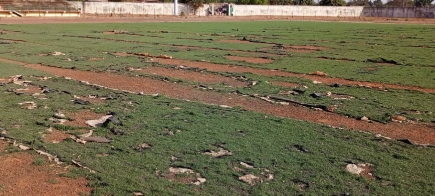 Tchad : état de dégradation avancée pour le Stade omnisport de Begou