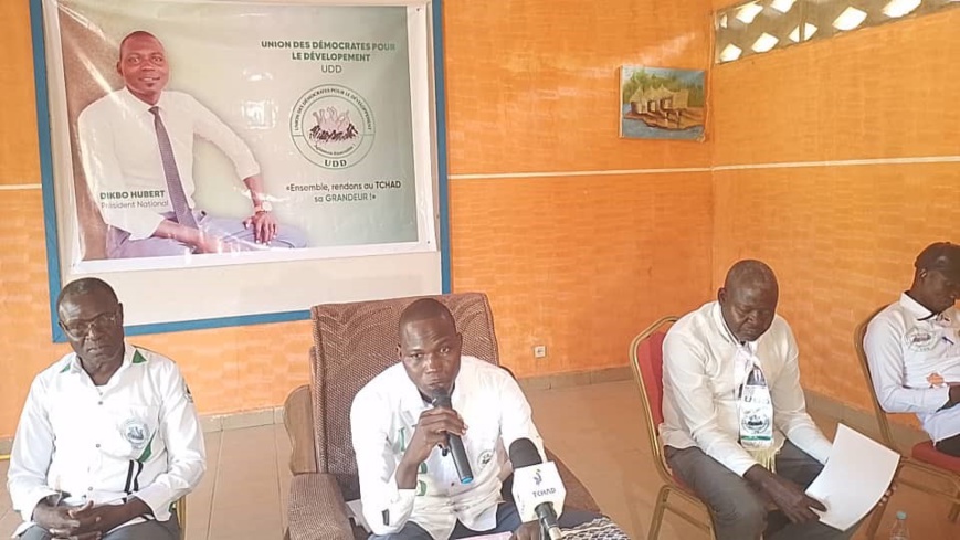 Tchad : Le parti politique UDD exprime sa préoccupation quant aux contours de la 5ème République Tchad : Le parti politique UDD exprime sa préoccupation quant aux contours de la 5ème République