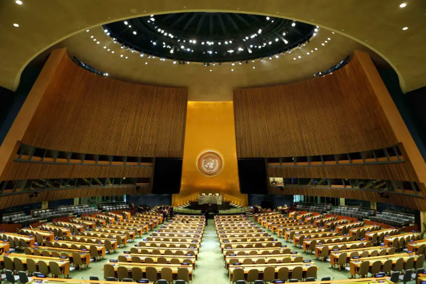 Assemblée des Nations Unies, lieu de l'événement annuel de la Commission du développement social. Photo : icsw.org