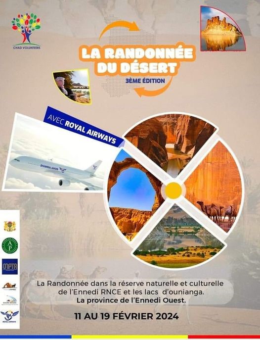 Tchad : La Randonnée au désert de l'Ennedi ! Tchad : La Randonnée au désert de l'Ennedi !