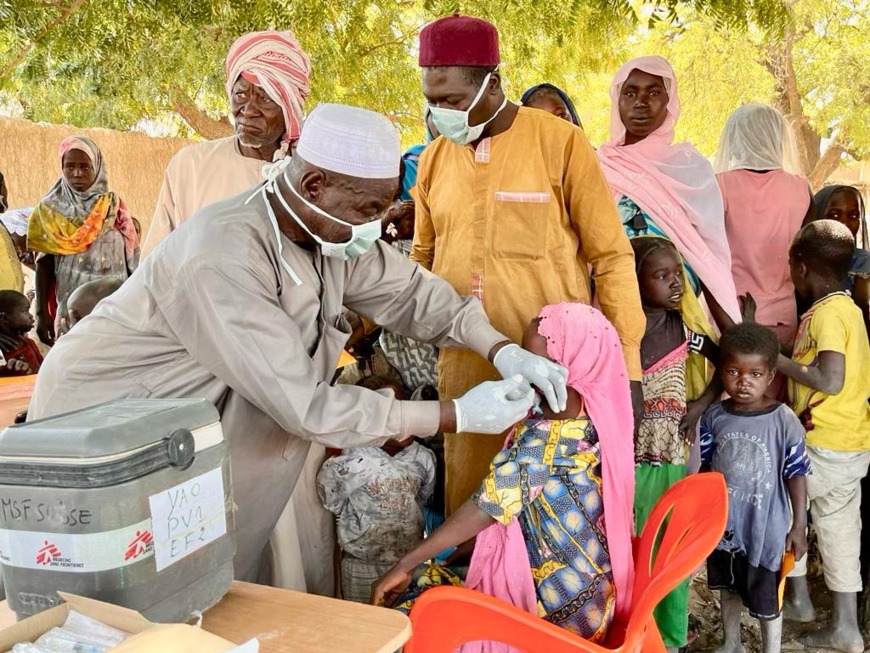 Tchad : intervention contre une épidémie de diphtérie dans le Batha