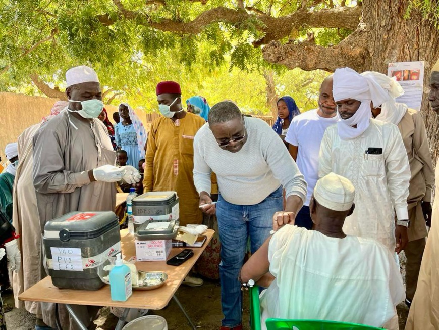 Tchad : intervention contre une épidémie de diphtérie dans le Batha Tchad : intervention contre une épidémie de diphtérie dans le Batha