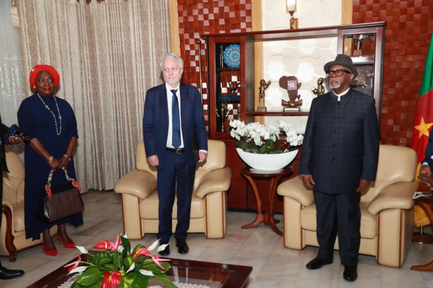 Cameroun : le PDG de TV5 Monde reçu par le Premier ministre Cameroun : le PDG de TV5 Monde reçu par le Premier ministre