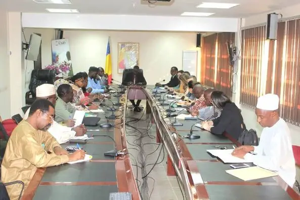 Tchad : Des équipes d’expertise France, de l’AFD et les responsables du projet PASST3 ont été reçues au Ministère de la Santé