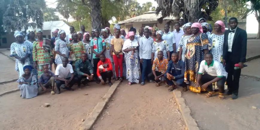 Tchad : Visite de la Coordination Diocésaine du Mouvement Kotar la Sainte Thérèse au Séminaire Saint Augustin de Bébédjia