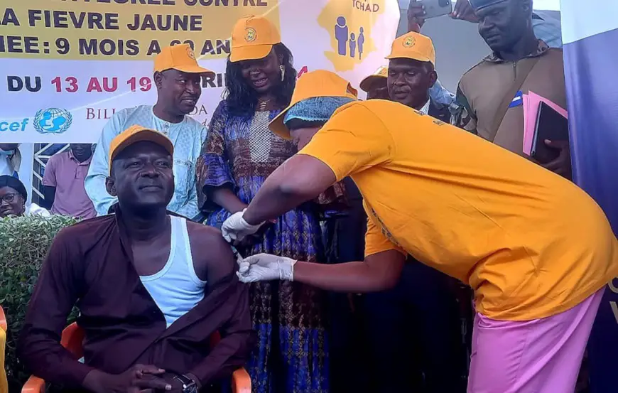Tchad : Lancement à Ndjamena de la campagne de vaccination intégrée contre la rougeole et de la fièvre jaune