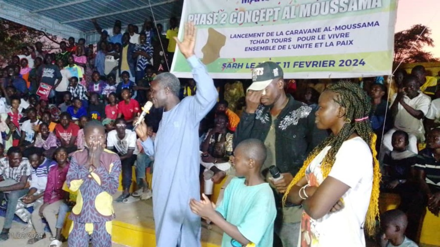 Tchad : Un grand concert pour promouvoir le vivre ensemble, l'unité et la paix à Sarh Tchad : Un grand concert pour promouvoir le vivre ensemble, l'unité et la paix à Sarh