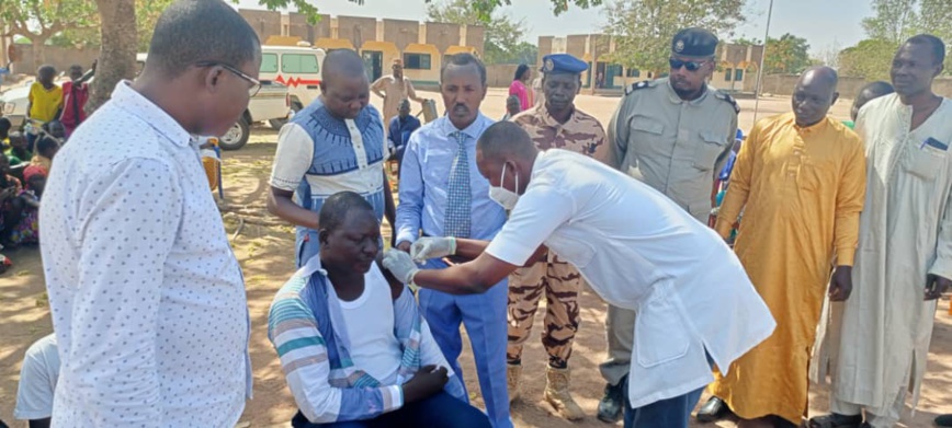 Tchad : lancement de la vaccination contre la rougeole et la fièvre jaune à Bébédjia Tchad : lancement de la vaccination contre la rougeole et la fièvre jaune à Bébédjia