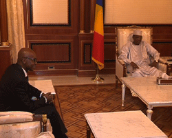 Tchad : Le Chef de la diplomatie burundaise reçu par le Président Idriss Déby