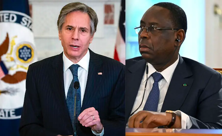 Etats-Unis/Sénégal : conversation téléphonique entre le secrétaire d’Etat Blinken et Macky Sall