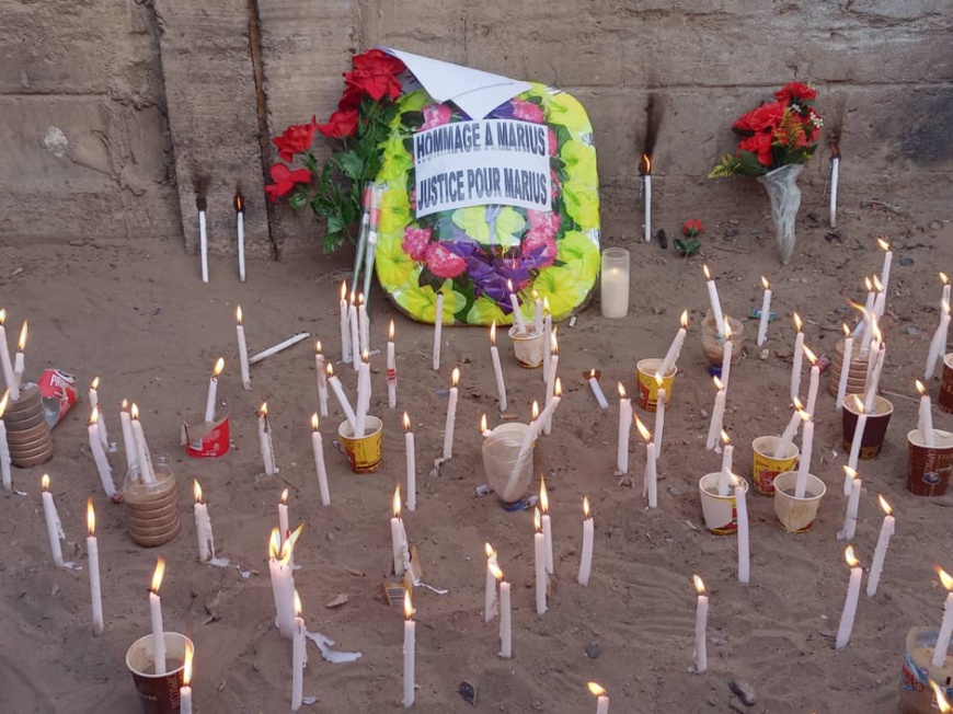 Tchad : meurtre du jeune blogueur Maruis, un hommage sur le lieu du crime Tchad : meurtre du jeune blogueur Maruis, un hommage sur le lieu du crime