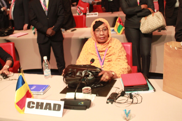 La ministre du Plan, Mariam Mahamat Nour. Alwihda Info La ministre du Plan, Mariam Mahamat Nour. Alwihda Info