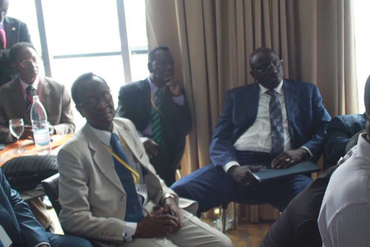 Les membres de la délégation tchadienne à Abidjan. Alwihda Info
