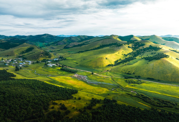 The beautiful scenery of Xikou village. (Photo from the Academy of Arts and Design, Tsinghua University)