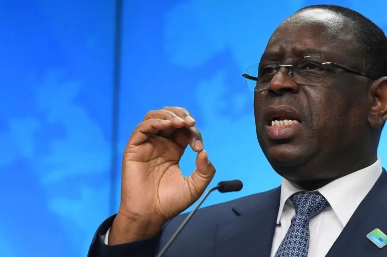 Le président sénégalais Macky Sall a déclaré qu'il quitterait ses fonctions à la fin de son deuxième mandat en avril, mais n'a pas fixé de date pour les élections visant à choisir son successeur. (John Thys/AP)