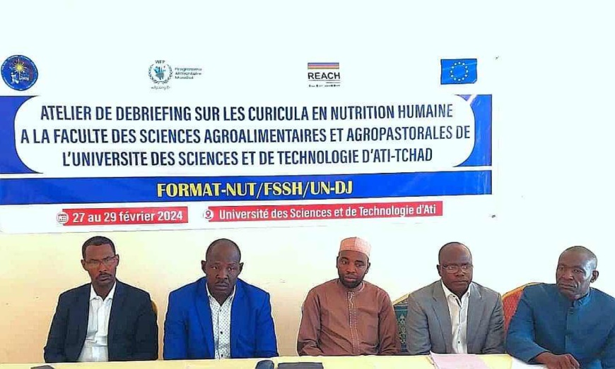Tchad : lancement à Ati de l’atelier sur les curricula en nutrition humaine Tchad : lancement à Ati de l’atelier sur les curricula en nutrition humaine
