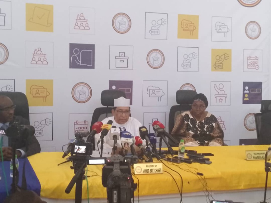 Tchad : le président de l’ANGE annonce le chronogramme du processus électoral Tchad : le président de l’ANGE annonce le chronogramme du processus électoral