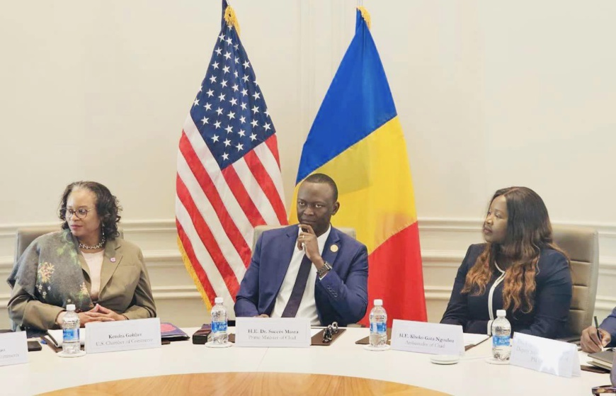 Le Premier ministre Tchadien à la rencontre de la Chambre de commerce des Etats-Unis Le Premier ministre Tchadien à la rencontre de la Chambre de commerce des Etats-Unis