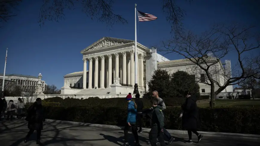 La Cour suprême des États-Unis à Washington, DC, États-Unis. Photo: Graeme Sloan/Bloomberg/Getty Images