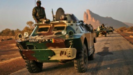 Un convoi de l'armée malienne. (Image d'illustration) AP - Jerome Delay