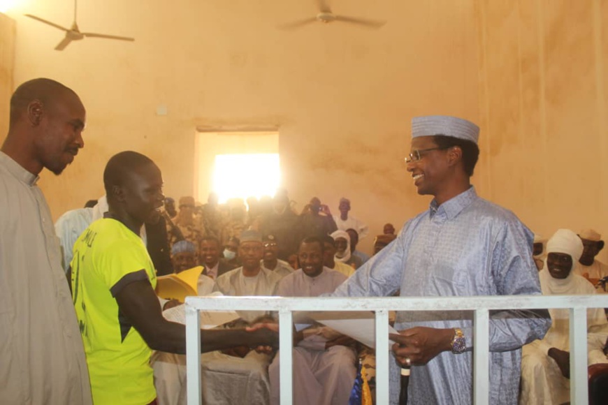 Tchad : remise de peine collective accordée aux détenus de la Maison d'arrêt de Mao Tchad : remise de peine collective accordée aux détenus de la Maison d'arrêt de Mao