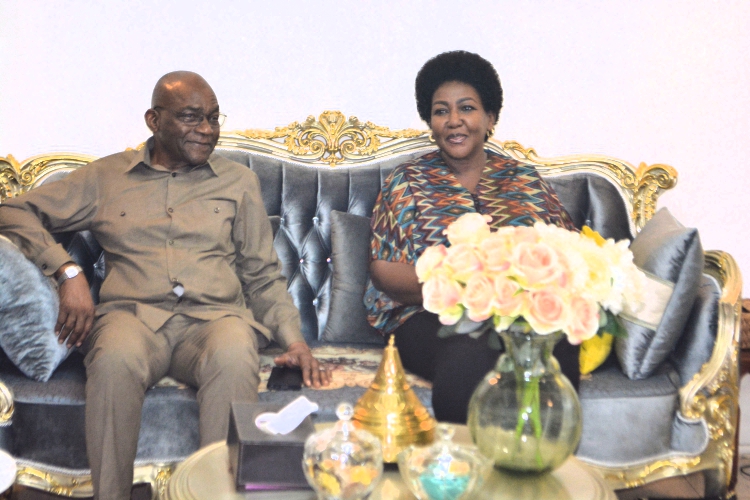 Tchad : la coordinatrice résidente du système des Nations Unies fait ses adieux au médiateur de la République Tchad : la coordinatrice résidente du système des Nations Unies fait ses adieux au médiateur de la République