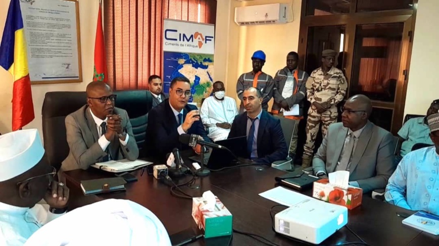 Tchad : le ministre de l'Industrie et du Commerce visite la CIMAF, focus sur la production de ciment