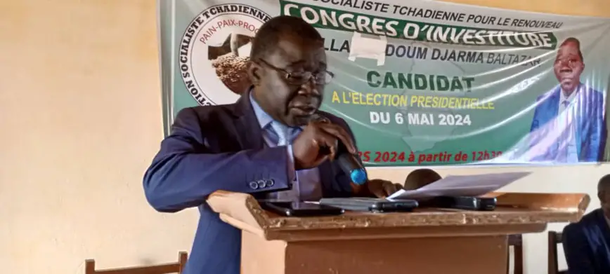Tchad : Alladoum Djarma Balthazar est investi candidat du parti ASTRE à la Présidentielle