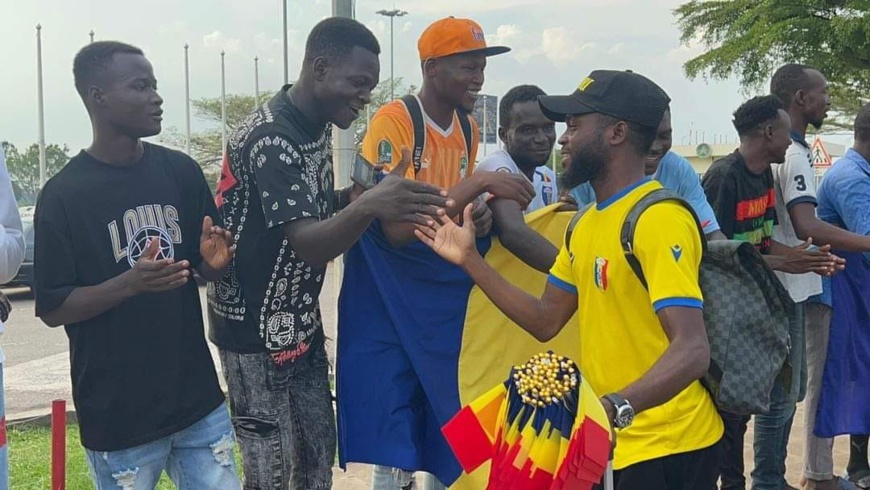 CAN 2025 : Accueil chaleureux pour les Sao du Tchad à Yaoundé par la diaspora tchadienne