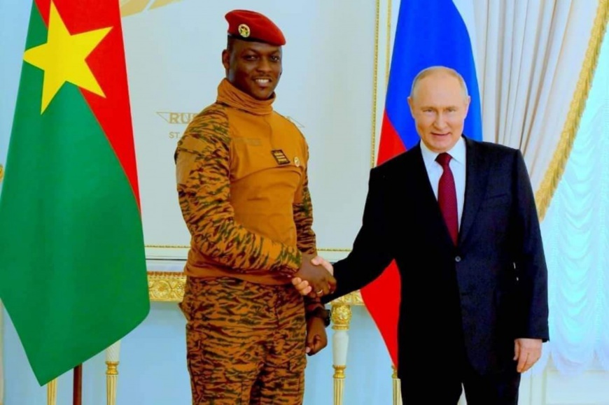 Burkina-Russie : vers un approfondissement des relations suite à la réélection de Poutine Burkina-Russie : vers un approfondissement des relations suite à la réélection de Poutine