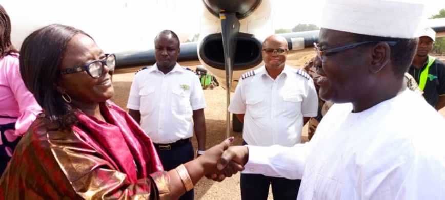 Tchad : la ministre de l’Energie en visite privée à Sarh Tchad : la ministre de l’Energie en visite privée à Sarh