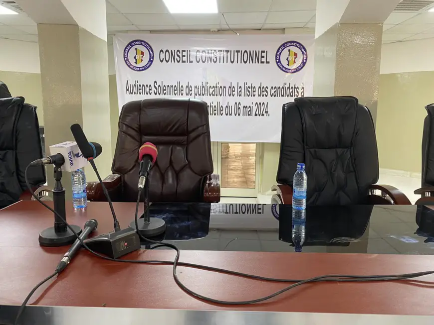 Présidentielle au Tchad : les motifs de rejet de 10 dossiers de candidature par le Conseil constitutionnel
