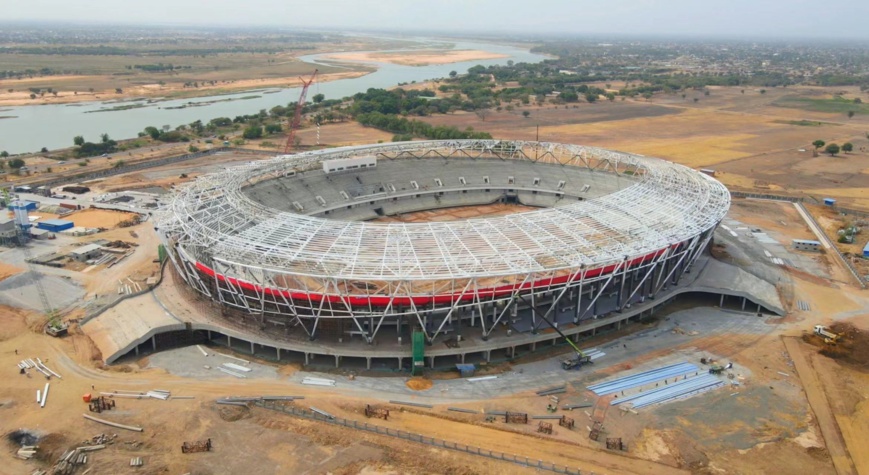 Tchad : Les progrès remarquables du stade omnisports de Mandjafa